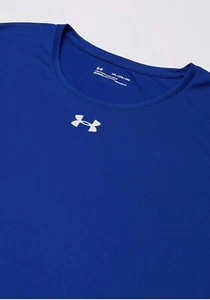 Under Armour Men's Locker 2.0 Shirt Blue | White Medium - Picture 1 of 1