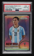 2018 Panini Prizm World Cup New Era Silver Paulo Dybala #NE-2 PSA 10 GEM MT
