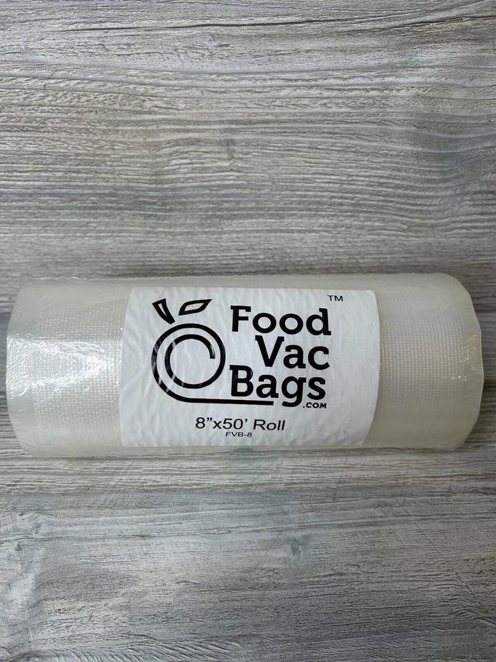 FoodSaver 8 HUGE 8" X 50' Universal Vacuum Seal Rolls- Food & Saver Ship USA