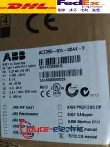 ABB INVERTER DCS550-S02-0680-05 FREE EXPEDITED SHIPPING NEW IN BOX WITH WARRANTY - Picture 1 of 2