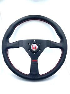 Monte carlo MoMo 350mm Volante Nsx Bocina Kit Liberación Rápida para RSX DC5 DC2 - Imagen 1 de 5