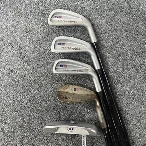 USKG 57” 5 Club Junior Golf Starter Set RH Youth Kids - 5i, 8i, PW, SW, Putter - Picture 1 of 6