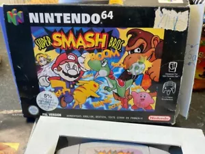nintendo 64 Super smash Bros Boxed With Manual - Picture 1 of 3