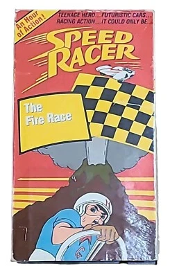 Speed Racer (VHS, 1991) The Fire RACE- Hard to Find 90’s Video Tape RETRO 1 HR - Image 1 of 2