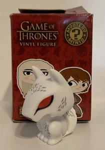2014 Funko Mystery Mini Game of Thrones 2” Series 1 White Dire Wolf Ghost 2/24 - Picture 1 of 4