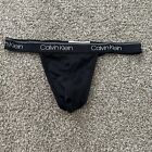 Calvin Klein CK men black Y-back thong Underwear - BLACK NWT (X-LARGE)
