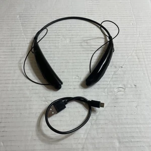 LG Tone PRO HBS-750 Headphones Headset earbuds Bluetooth Wireless Black - Photo 1 sur 5