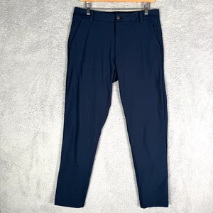 Lululemon Commission Classic Fit Hose Herren 31 Warpstreme Navy 32" Golf Chino - Bild 1 von 8