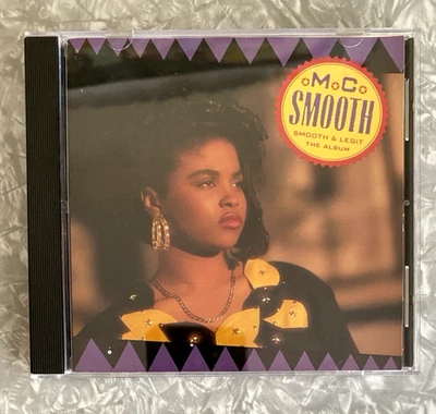 MC SMOOTH Smooth & Legit CD 1990 Crush Music Juanita Stokes Clean Disc - Image 1 of 4