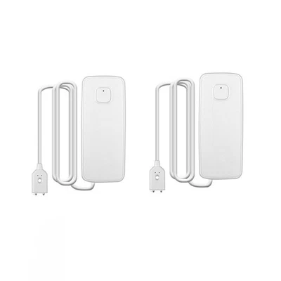 2Pcs Tuya WiFi  Water Leak Sensor Remote Monitoring Water Overflow Level1652 - Image 1 of 4