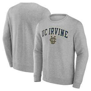 Men's Gray UC Irvine Anteaters Campus Sweatshirt - Picture 1 of 3