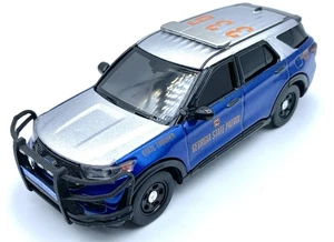 MotorMax 1/43 Scale 2025 Ford Explorer Georgia State Patrol Custom - Picture 1 of 17