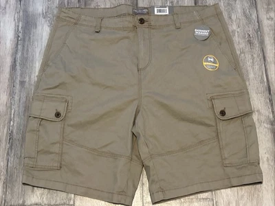 Falls Creek Mens Cargo Shorts Size 44 Stretch Fabric 10” Inseam At The Knee - Imagem 1 de 4