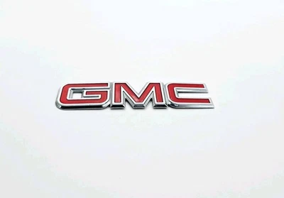 GMC ENVIY 2005-2009 TAPA PUERTA MALETERO TRASERO CROMO EMBLEMA INSIGNIA LETRA LOGOTIPO OEM Foto 1 de 3