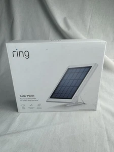 NIB Ring Solar Panel (Barrel Connector) for Spotlight Cam & Stick Up Cam Battery - Picture 1 of 4