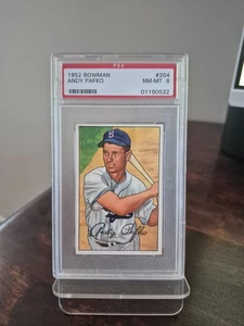 Bowman Andy Pafko 1952 PSA grado 8 - Imagen 1 de 2