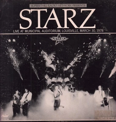 Starz Superstars Radio Network Presents LP vinyl USA Capitol 1978 promo Live At - Image 1 of 3