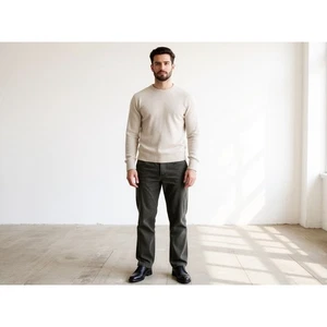 Brooks Brothers Men's Corduroy Pants W36 L30 Gray Stretch Cotton Casual Work - Picture 1 of 9