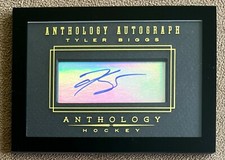Tyler Biggs 2015-16 Panini Anthology Autograph #AA-16 /299 NHL Hockey Shadowbox