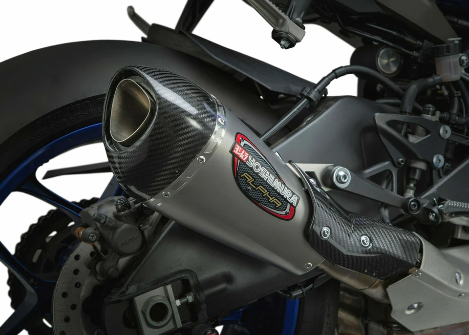 Yoshimura Street надевающаяся выхлопная труба нержавеющая 15-20 Yamaha YZF R1 - 13141BP520 - Изображение 1 из 3