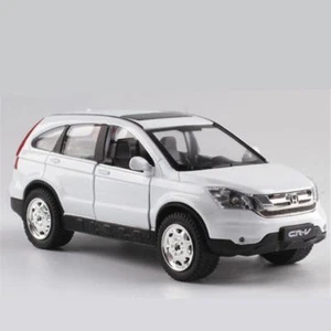 Modellino auto giocattolo bambini 1:32 Honda Crv Suv lega pressofusa suono e luce pull back - Foto 1 di 15