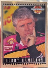 1992 MAXX RACE CARDS BOBBY HAMILTON MCDONALD’S ALL STAR RACE TEAM CARD 28 of 36