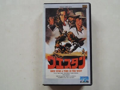 Sergio Leone ONCE UPON A TIME IN THE WEST movie VHS japan 1968  - Image 1 of 4