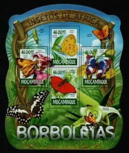 Mozambique 2015 - Mi-Nr. 7854-7857 ** - MNH - KLB - Mariposas / Mariposas - Imagen 1 de 1