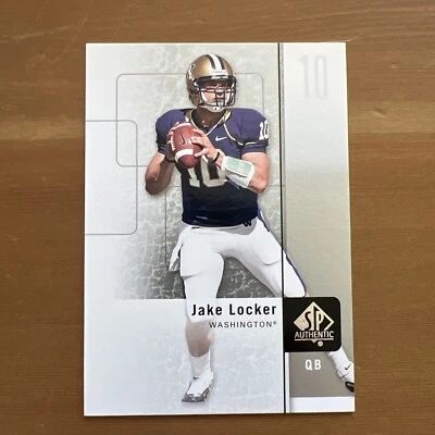 2011 SP Authentic - #63 Jake Locker (RC) - Image 1 of 2