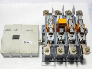 LS META MEC GMC-100/4 (100-240VAC 100-220VDC 50/60Hz) (160 Amp.) POWER CONTACTOR - Picture 1 of 14