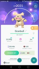 Pokemon go Shiny Granbull ✨ 😍