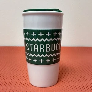 Starbucks 2016 Weihnachten Pullover Ärmel Keramik Kaffeebecher Tasse Becher - Bild 1 von 1