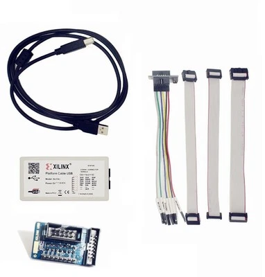  Xilinx Platform USB Download Cable Jtag Programmer FPGA CPLD C-Mod XC2C64A  - Image 1 of 4