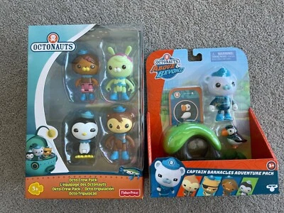 New Fisher-Price The Octonauts Above & Beyound Toy Set Toys Barnacles Puffins - image 1 of 4