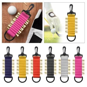 Golf Tee Holder Golf Bag Accessories Portable for Hitting Driving Golf Carts - Picture 1 of 29