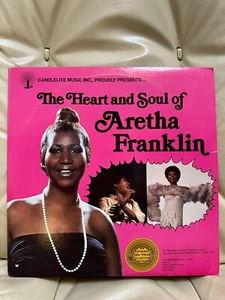 The Heart and Soul of Aretha Franklin LP 1977 VINYL EX+ COVER VG R&B SOUL 1960's - Picture 1 of 7