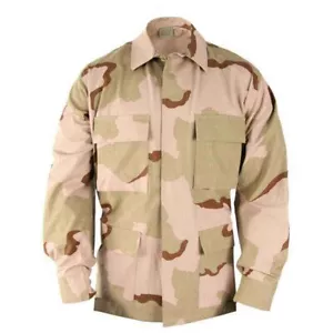 Propper Intl Cotton Ripstop BDU Coat 3 Color Desert Camo, Large Short, NWT - Picture 1 of 1