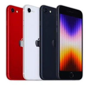 iPhone SE 3rd Gen (2022) 5G 64GB 128GB 256GB Unlocked Excellent Condition A+++ - Afbeelding 1 van 12