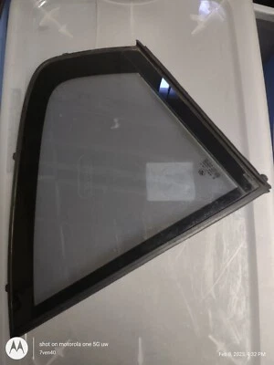 BMW 750IL E38 CUARTO CONDUCTOR TRASERO IZQUIERDO DOBLE CRISTAL VENTANA CRISTAL OEM 1995-2001 Foto 1 de 3