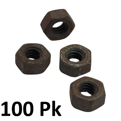 100 Steel Cable Ends Annealed Non-Cracking Nuts for All Cable up to 3/16" - Image 1 of 2