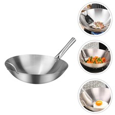 Pentola da cucina coreana in acciaio inox wok pentola in acciaio inox commerciale
