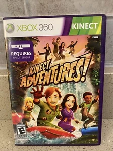 Kinect Adventures Video Game Microsoft Xbox 360 FREE SHIPPING - Picture 1 of 1
