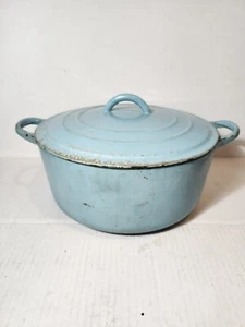 Vintage Le Creuset "E" Pot, Enameled Cast Iron Dutch Oven 4.5qt , Vintage - Picture 1 of 10