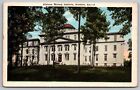 Alabama Military Insitute Anniston Alabama Mansion Government Building Postcard