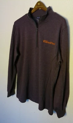 Sudadera Sport-Tek para mujer talla XL marrón oscuro 1/4 cremallera mezcla de algodón Foto 1 de 4