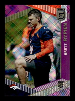 2019 Elite Purple #178 Brett Rypien /99 - NM-MT - Image 1 of 2