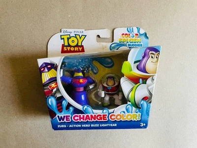 NUEVO EN CAJA - Buzz Lightyear And Zerg Color Splash Buddies RARO Foto 1 de 4
