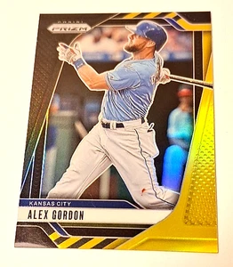 2025 Prizm Black Gold SSP #8 Alex Gordon #5/5 Kansas City Royals Fan Fav - Picture 1 of 3
