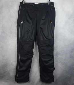 Olympia Moto Sports Pants Mens 42 Black Cordura Mesh Motorcycle Zip Out Liner - Picture 1 of 24