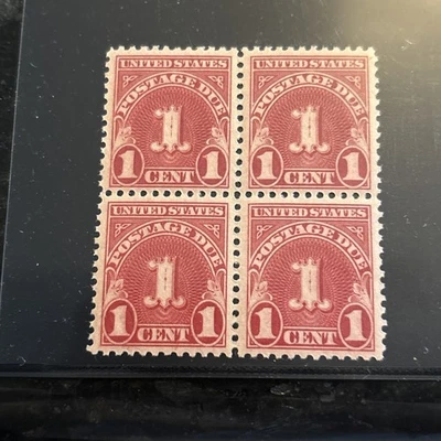 US Postage Due Block of Four SC # J70 Mint OG NH + 2 All MNH - Image 1 of 2